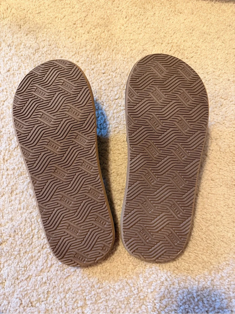 Reef Olive Green and Black Men's Sandals